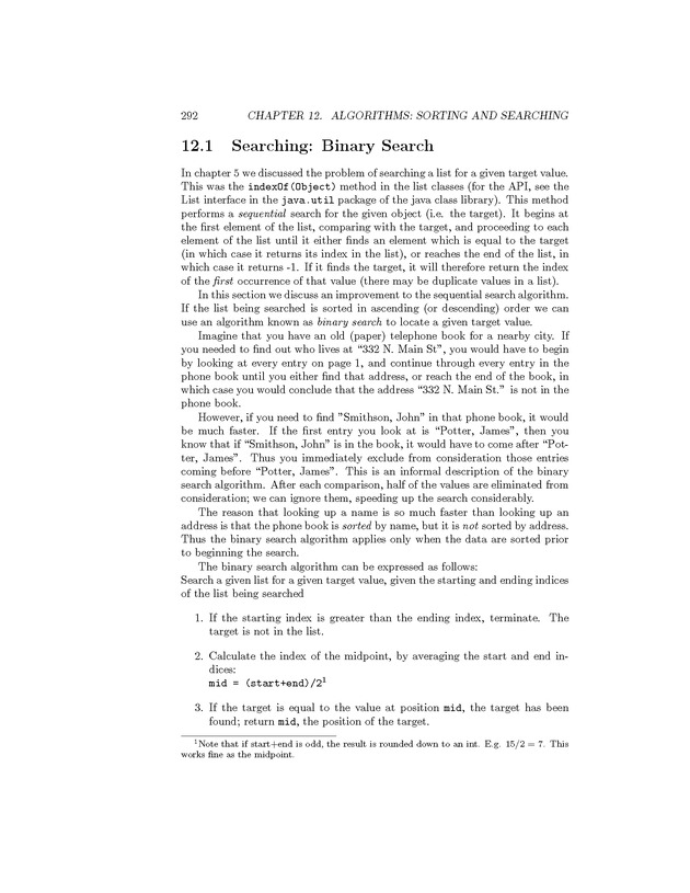 Introduction to Computer Science with Java Programming - Page 292